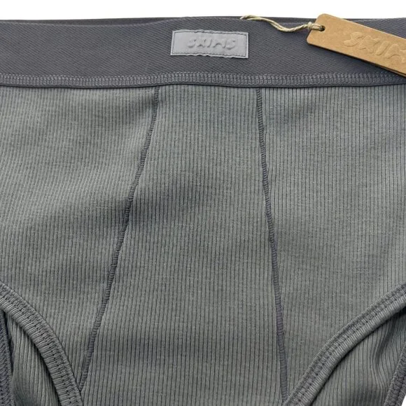 SKIMS Cotton Rib Brief Pacific XS - Picture 5 of 10